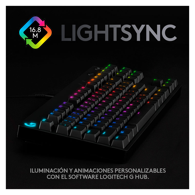 Teclado gaming mecanico logitech best sale
